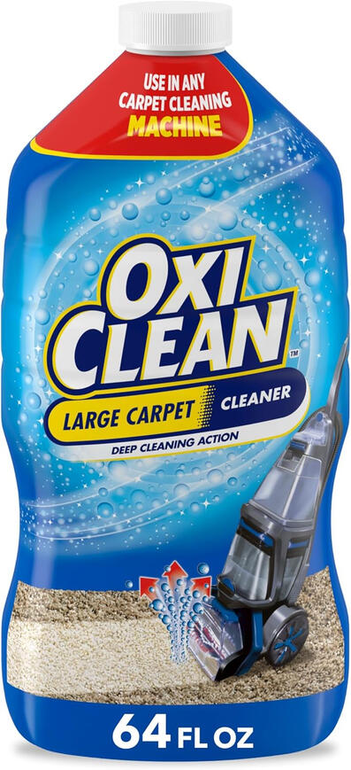 oxygen carpet cleaner solution for deep stain removal and carpet cleaning